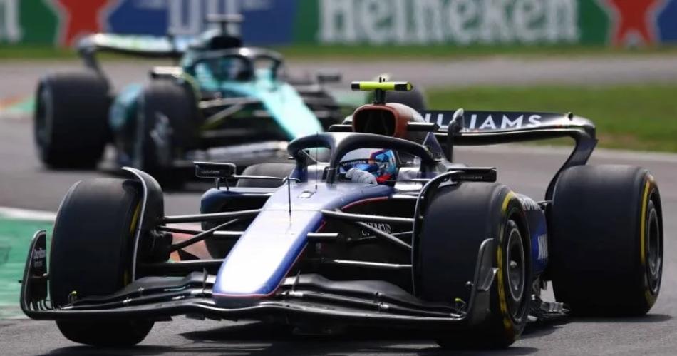 Colapinto histoacuterico- terminoacute 12deg en su debut absoluto en la Foacutermula 1