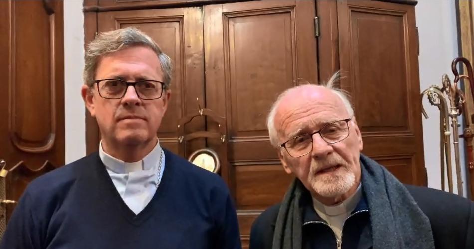 VIDEO Vicente Bokalic y Jorge Garciacutea Cuerva invitan a la Misa del traspaso de la Sede Primada a Santiago del Estero