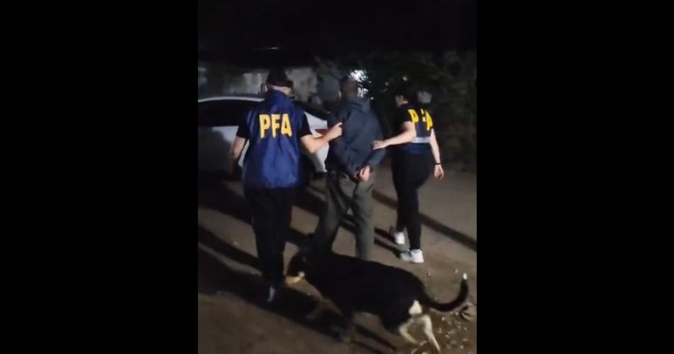 VIDEO Asiacute recapturoacute la Policiacutea Federal al Carnicero Iribarren en Santiago del Estero