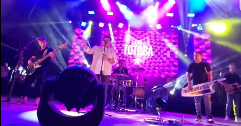 Los Totoras cerroacute la fiesta aniversario de Las Termas