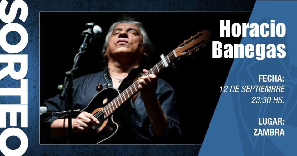 iexclEL LIBERAL te regala entradas para el show de Horacio Banegas