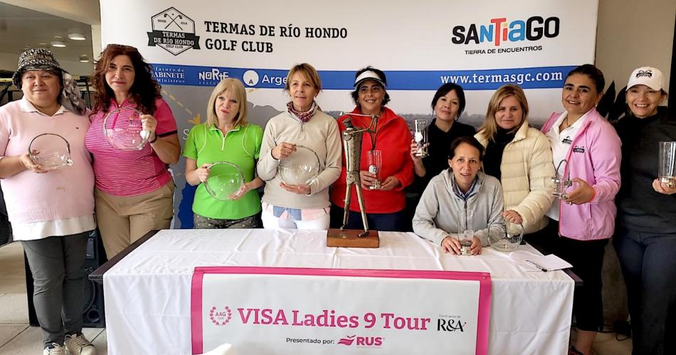Termas de Riacuteo Hondo Golf Club recibioacute al Ladies 9 Tour