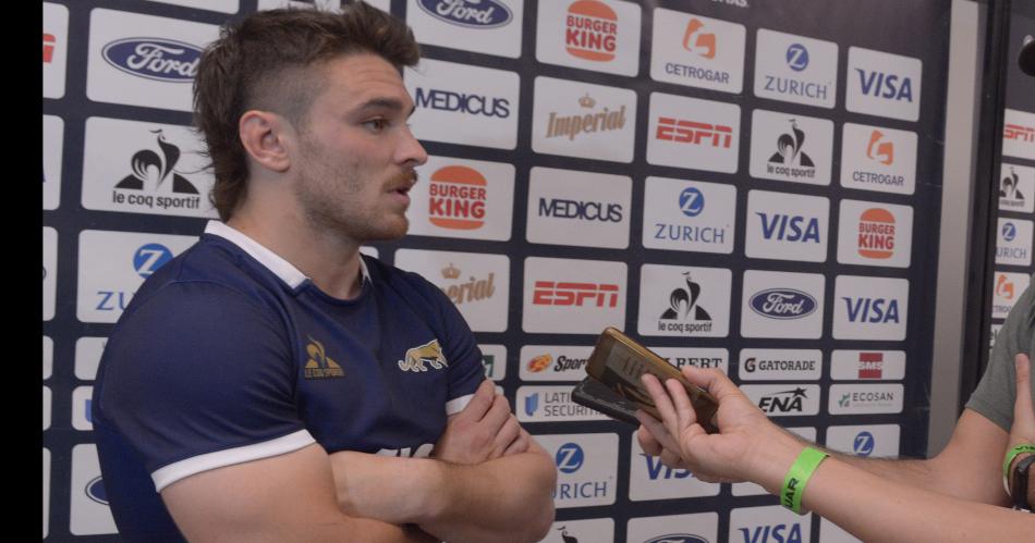 OBJETIVO EL tucumano Mateo Carreras estar esta tarde en el XV inicial de Los Pumas