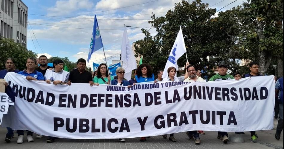 Paro hoy en la Unse y en todas las universidades nacionales