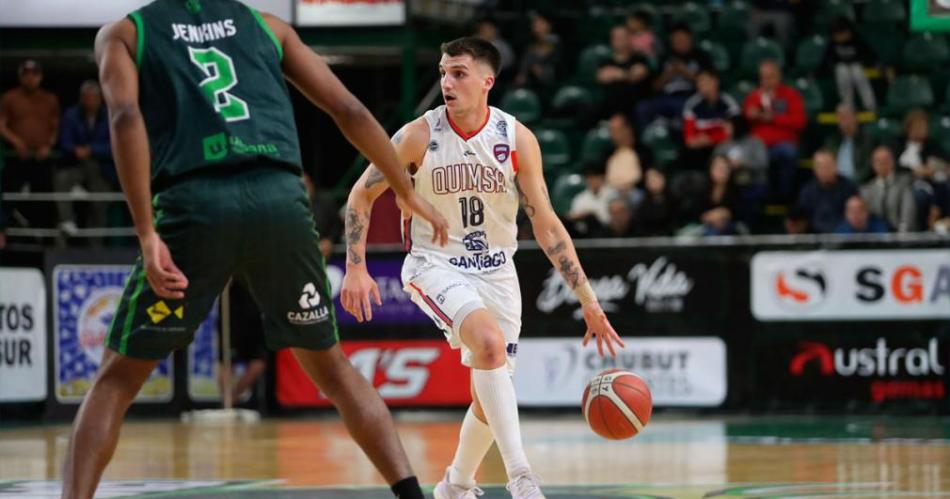 Quimsa no pudo mantener su invicto y cayoacute en el sur argentino