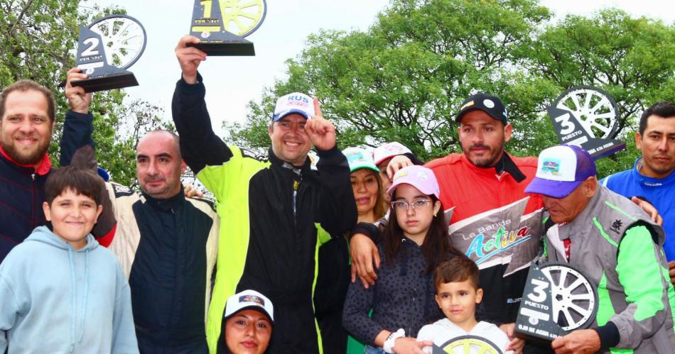 El rally santiaguentildeo confirmoacute a los mejores corredores