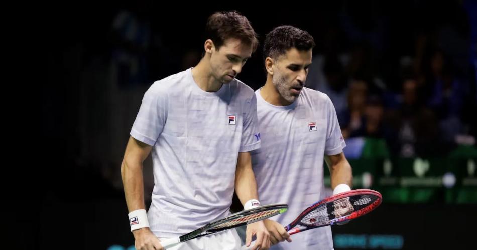 Argentina perdioacute ante Italia y quedoacute eliminada de la Copa Davis