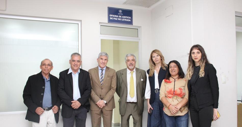 Nueva oficina de Justicia de Paz No Letrada