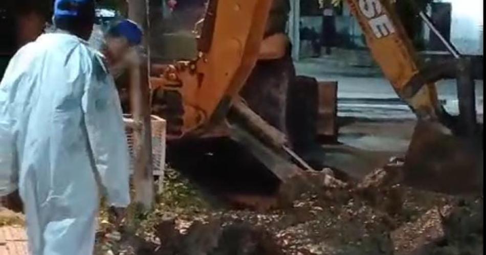 Denuncian dantildeos en viviendas por rotura de cantildeos subterraacuteneos