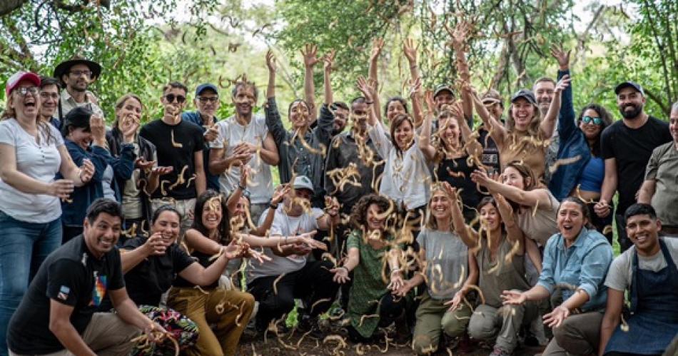 Algarroba fruto de bien- se cosechan miles y miles de kilos durante diciembre y enero en Santiago del Estero