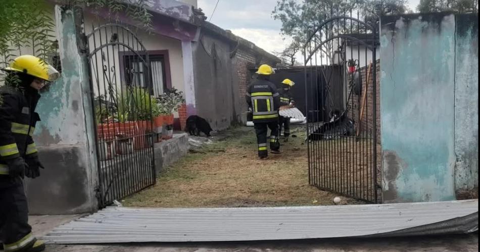 Las Termas fue afectada por un fuerte temporal en el inicio del antildeo