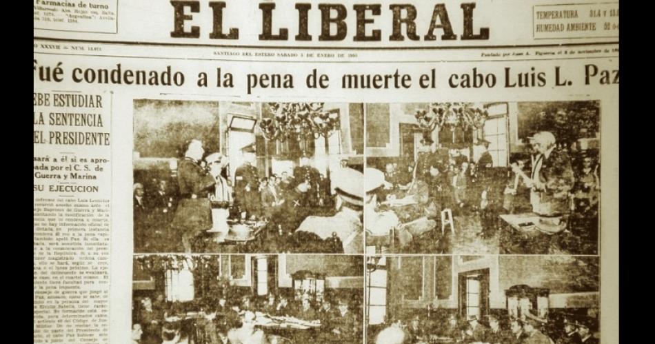 DOCUMENTO HISTÓRICO Las tapas y p�ginas de EL LIBERAL de entonces reflejaron los detalles del episodio que conmocionó a Santiago y el país
