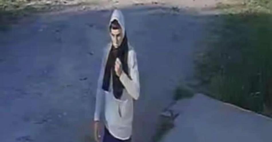 TERRIBLE VIDEO Una carnicera sacoacute corriendo a un delincuente con un cuchillo de gran porte