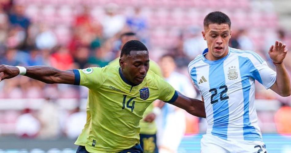 Argentina Sub-20 empatoacute con Ecuador y avanzoacute al hexagonal final