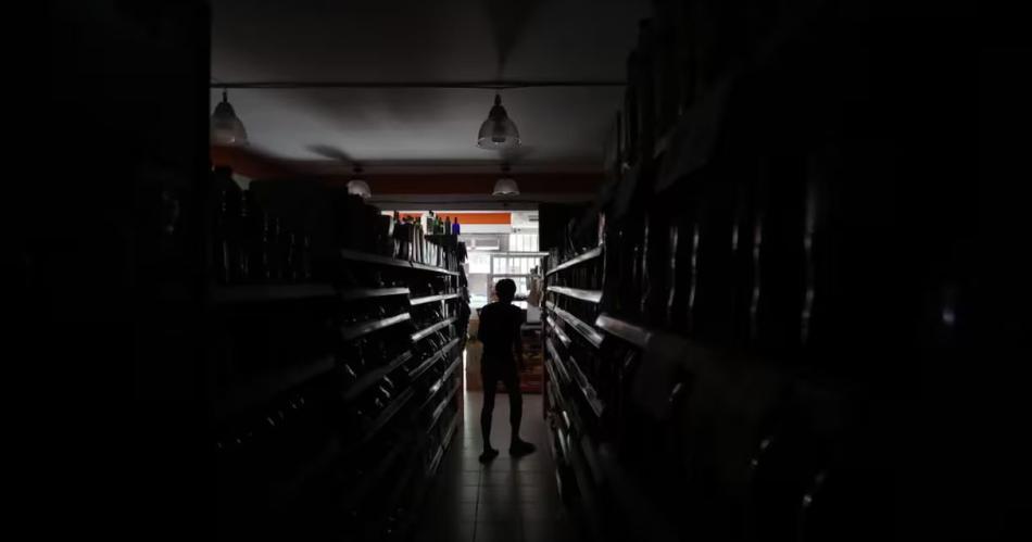 Masivo corte de luz en Chile