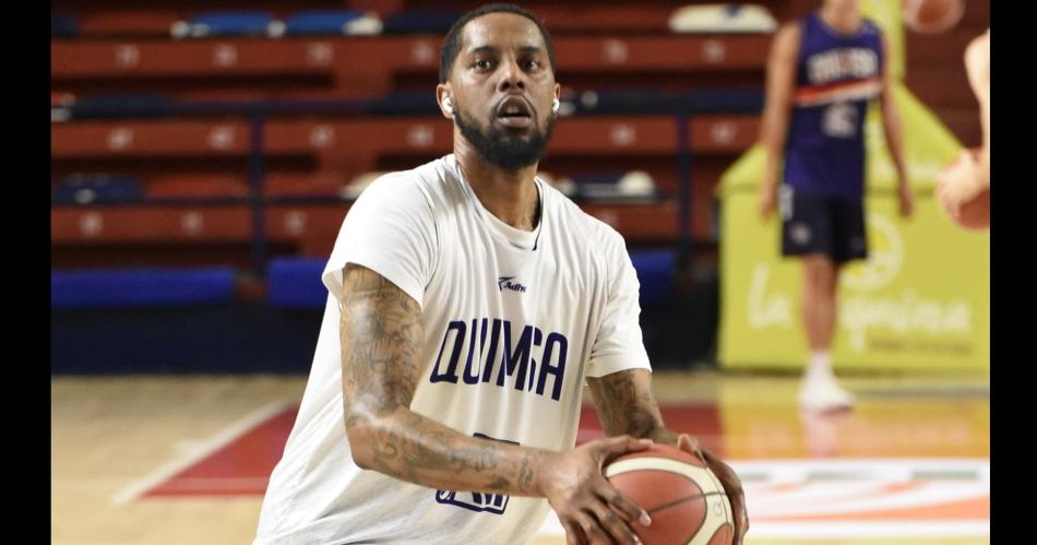 Brando Robinson volvió a Quimsa y esta noche estar� disponible