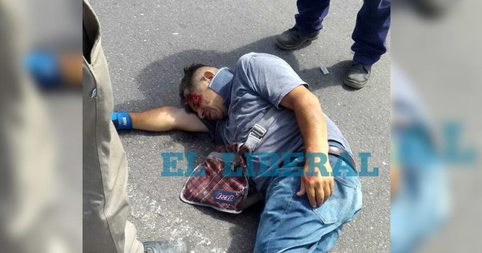 Joven lesionado Foto- El Liberal