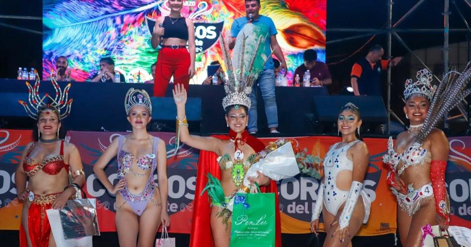 Lara Pedraza fue elegida Representante Cultural en los Corsos del Norte