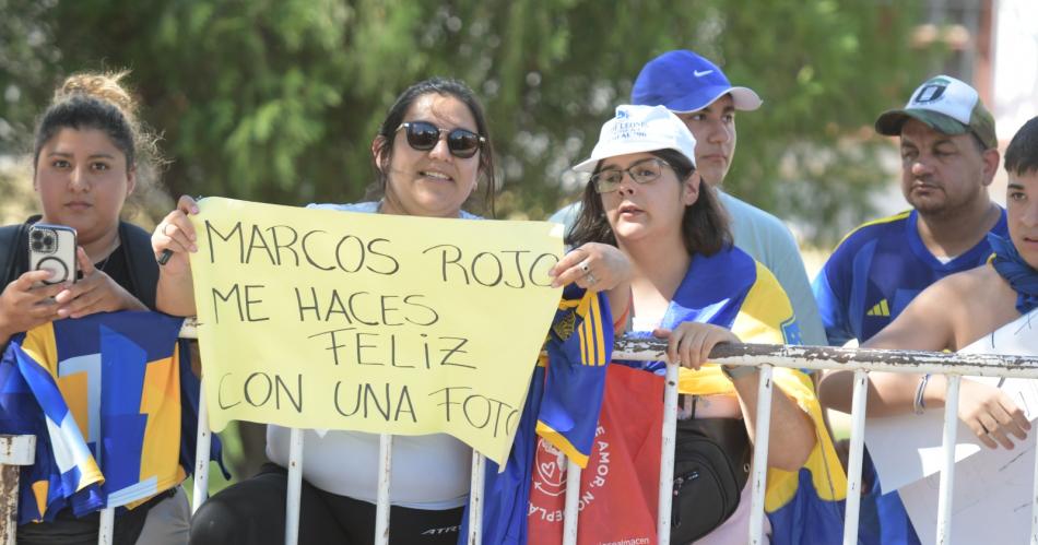FOTOS- La previa Xeneize en la siesta santiaguentildea