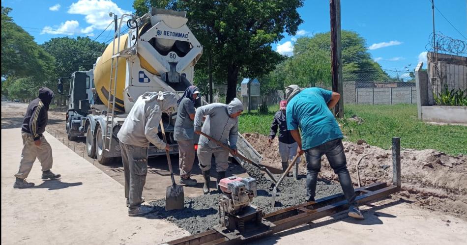 Intensifican las tareas de obras puacuteblicas en distintos sectores