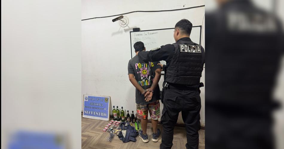 Peligroso delincuente fue atrapado en Añatuya (Foto- Policía de la Provincia)