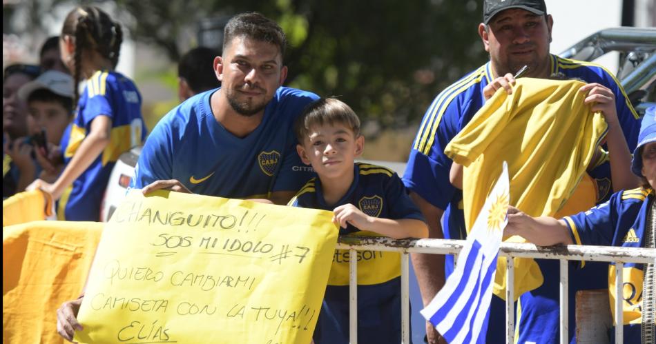 FOTOS- La previa Xeneize en la siesta santiaguentildea