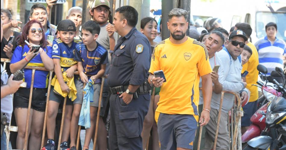 FOTOS- La previa Xeneize en la siesta santiaguentildea