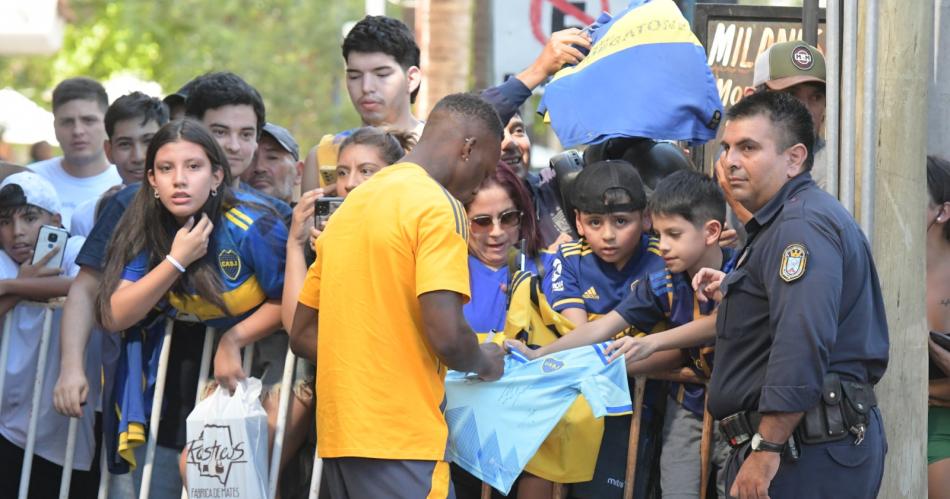 FOTOS- La previa Xeneize en la siesta santiaguentildea