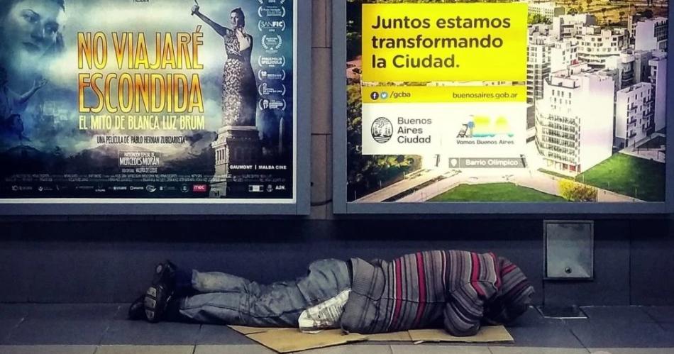 La cantidad de personas en situacioacuten de calle crecioacute 232-en-porciento- en Caba