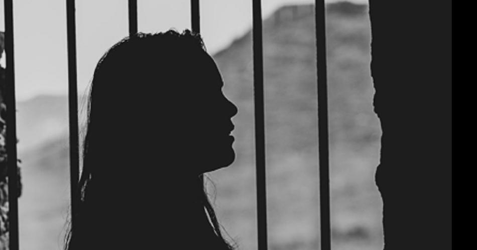 Mujer aprehendida Foto ilustrativa