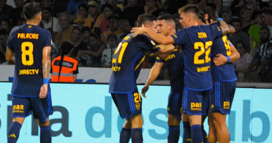 Boca goleo 3 a 0 a Central Córdoba