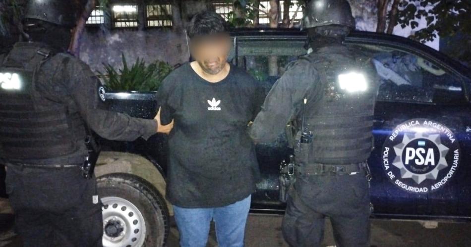 Sobre rieles- detiene a dos narcos en el barrio Viacutea Honda