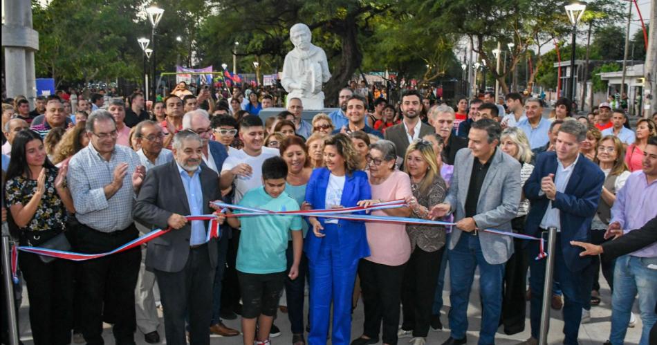 INTENDENTE El espacio verde del barrio Tradición luce renovado