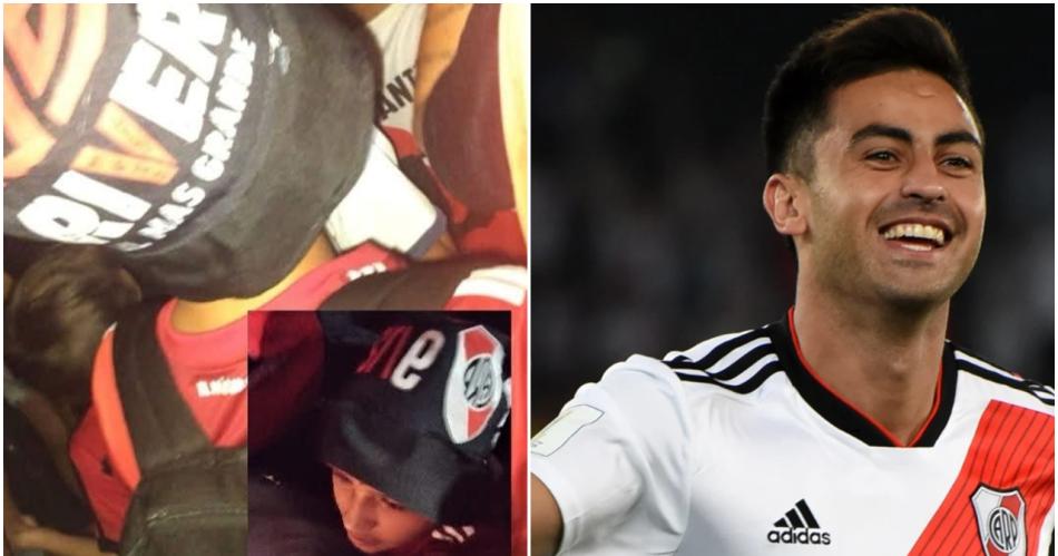 La ilusioacuten de un nintildeo santiaguentildeo se convirtioacute en tristeza- le robaron su camiseta que le firmoacute el Pity Martiacutenez