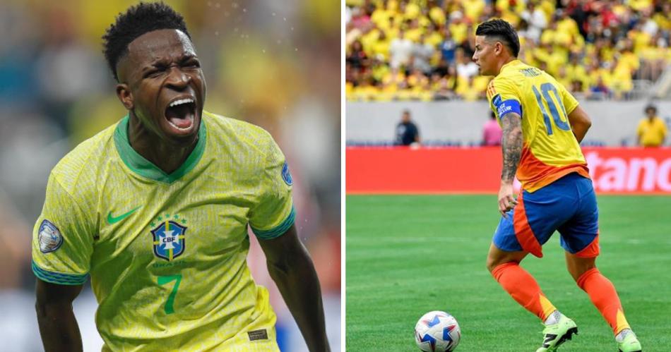 Brasil y Colombia van por algo maacutes que tres puntos