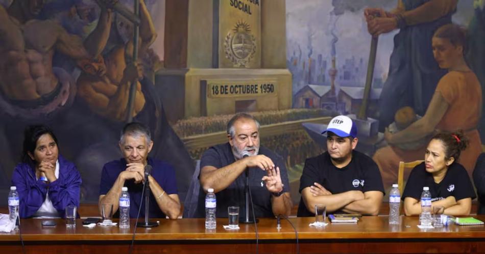 La CGT define un nuevo paro general contra el gobierno de Javier Milei