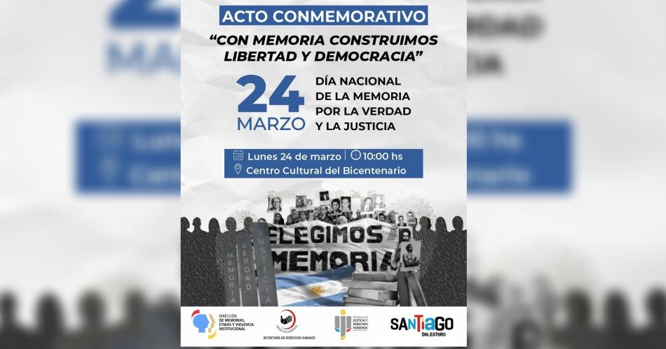 42 antildeos de Democracia- Invitan al acto conmemorativo por el Diacutea de la Memoria