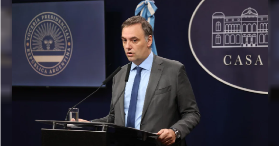 Adorni despejó dudas sobre el préstamo del FMI- Van a ser de libre disponibilidad