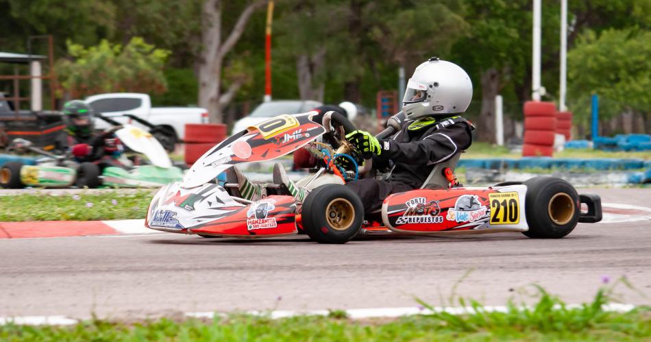 CALIDAD A pesar de su corta edad Ignacio Sierra es una de las promesas del karting de la provincia