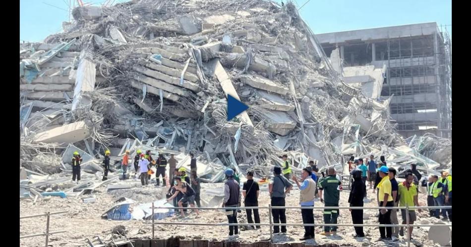 Los temblores también se sintieron en toda Tailandia incluyendo la capital Bangkok y la ciudad norteña de Chiang Mai