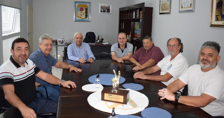 El Senador Neder recibioacute a Abel Furlaacuten del Consejo Directivo de la CGT nacional