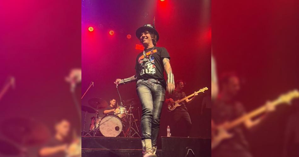 Maxi Trusso saltó desde el escenario de Niceto Club pero nadie lo agarró