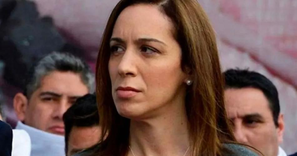 La jefa de campaña del PRO María Eugenia Vidal participó hoy de una reunión en las oficinas de San Telmo