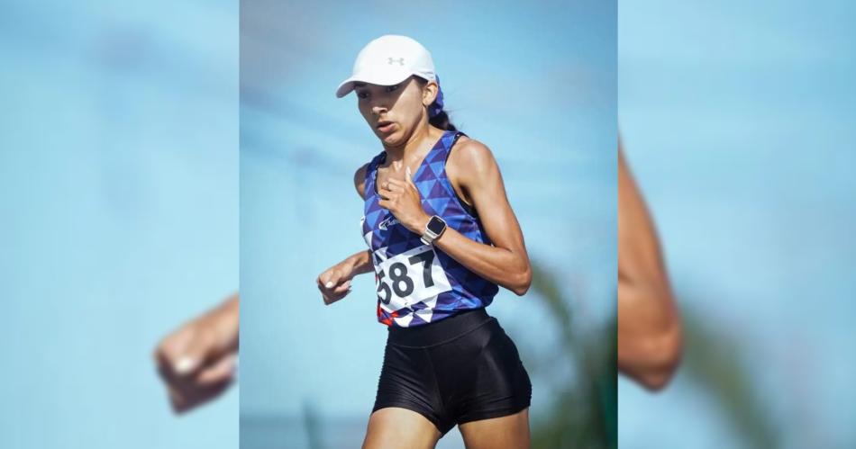 Nélida Peñaflor hizo historia nuevamente en los 10000 metros planos en el Nacional de Atletismo