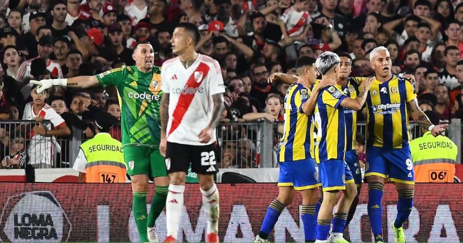 River se durmioacute y Central se lo empatoacute