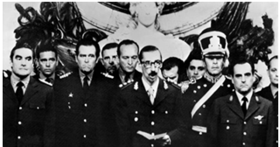 Asunción de Videla como presidente