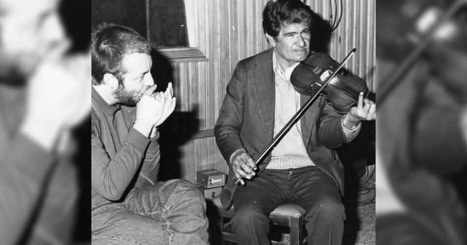 Foto- Instagram de León GiecoLa figura de Sixto Palavecino para Gieco trasciende en la msica