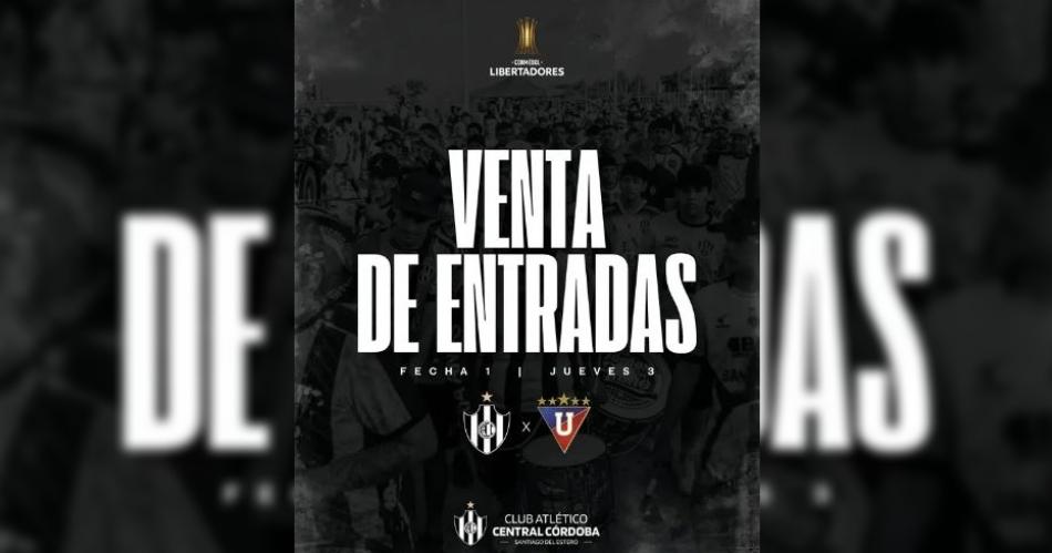 Central Córdoba inicia su ilusión copera- arrancó la venta de entradas para la Libertadores