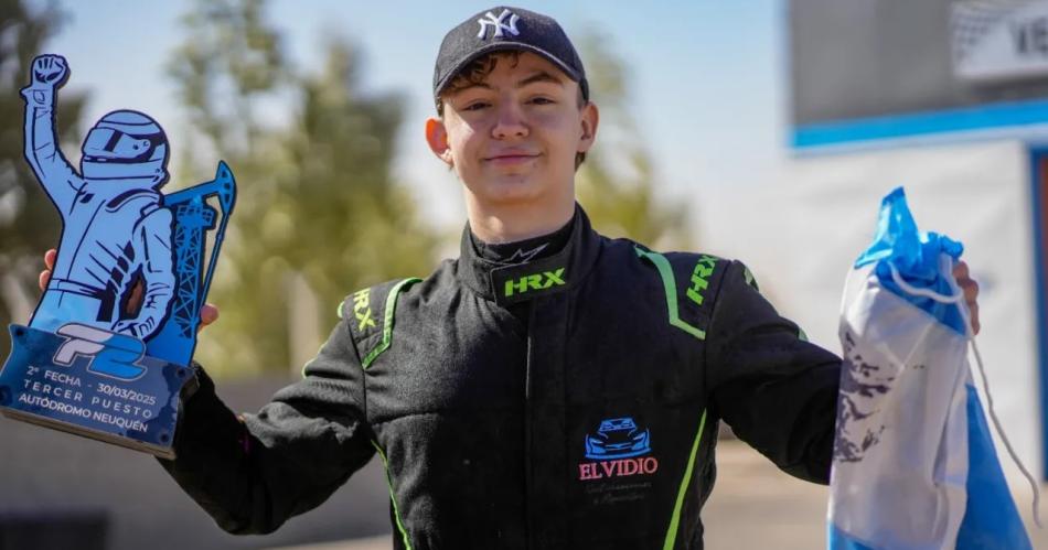 GANADOR- Jorge Bruno fue primero en la pista de Neuquén