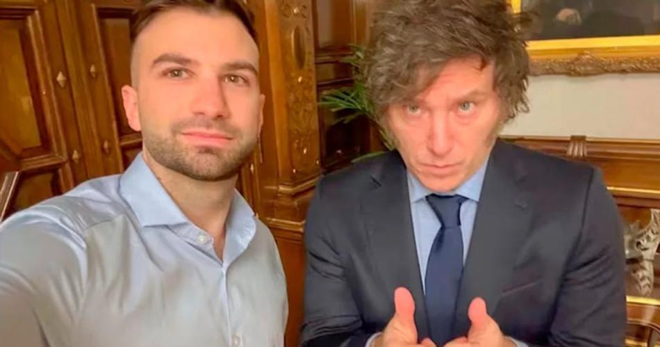 Mauricio Novelli antes de lanzar la cripto Libra visitoacute a Milei en Olivos